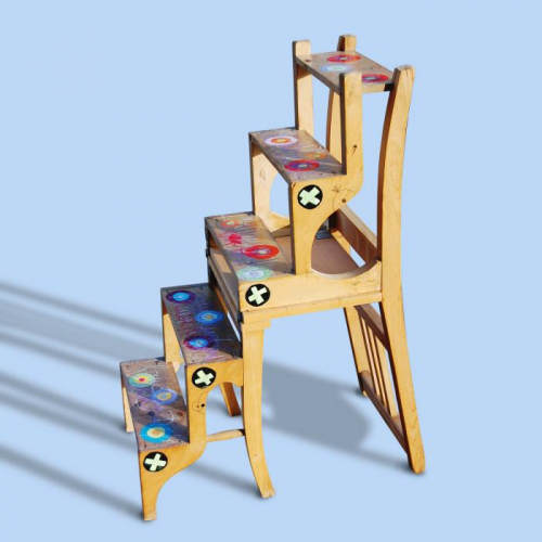 Treppe ins Glück und eine reife Mango